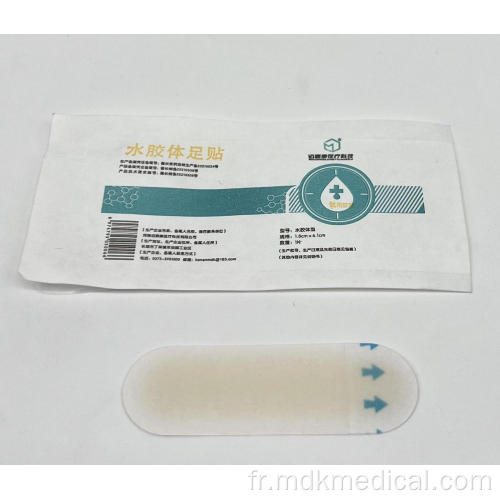 Autocollant blister de talon hydrocolloïde imperméable